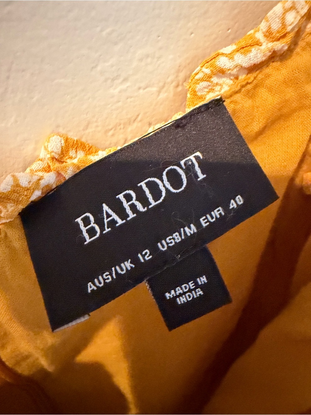 Bardot Floral Ruffle Hem Mini Dress - Picture 11 of 14